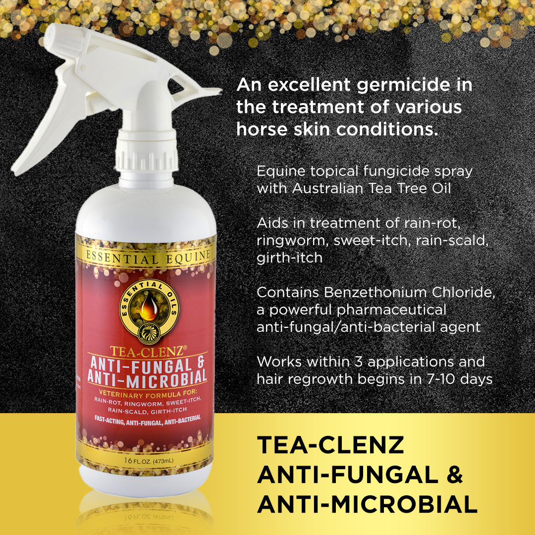 Essential Equine Tea-Clenz Spray Anti Fungal & Anti Microbial 473ml