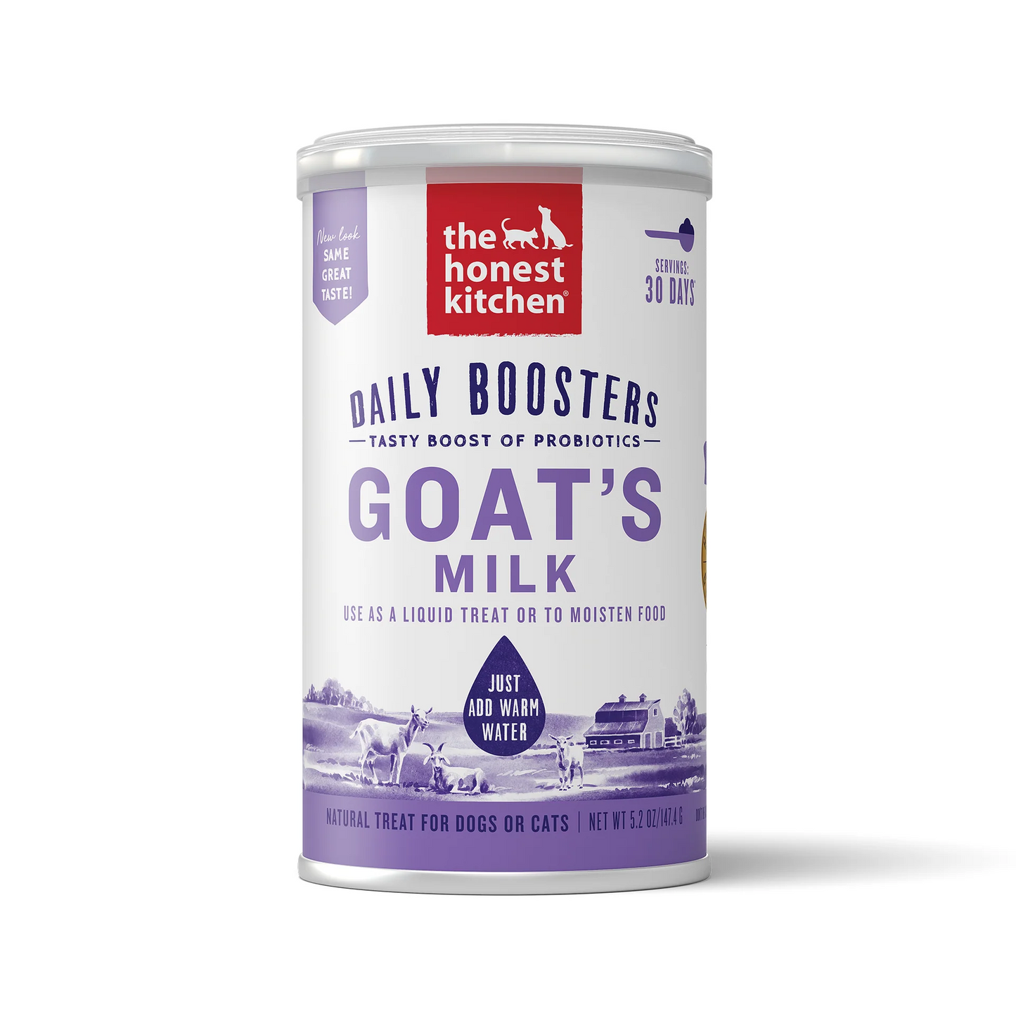 The Honest Kitchen Goat's Milk with Probiotics Daily Booster 5.2oz