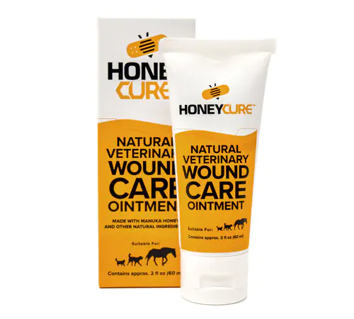 Honeycure Natural Veterinary Wound Care Ointment 1oz Tube