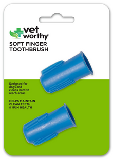 Vet Worthy Pet Fingerbrush - Set of 2