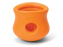 West Paw Tangerine Toppl Treat Toy & Feeder