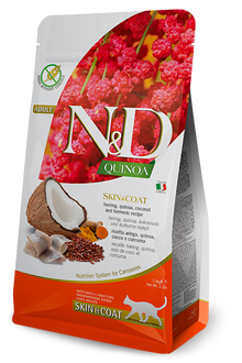 Farmina N&D Adult Skin & Coat Herring & Quinoa for Cats