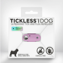 Tickless Purple Mini Rechargeable Ultrasonic Tick and Flea Repellent