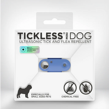 Tickless Greek Blue Mini Rechargeable Ultrasonic Tick and Flea Repellent