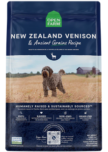 Open Farm New Zealand Venison & Ancient Grains for Dogs