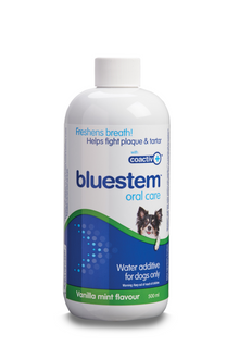 Bluestem Water Additive with Coactiv+ Mint Flavour for Dogs 500mL