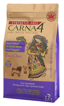 Carna4 Herring Quick Baked-Air Dried Whole Food Nuggets for Dogs