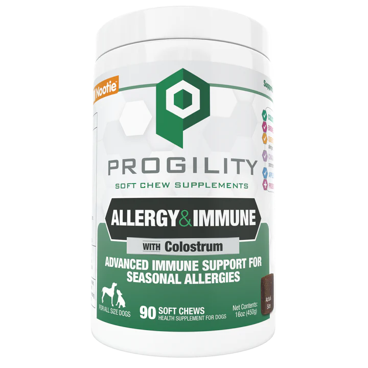 Progility Allergy & Immune Soft Chew Supplement for Dogs