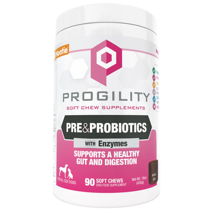 Progility Pre + Pro Biotics with Enzymes for Dogs