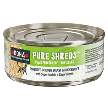 KOHA Chicken & Duck Pure Shreds for Cats 5.5oz