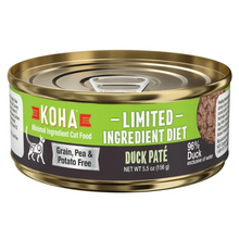 KOHA Duck Limited Ingredient Pate for Cats 5.5oz