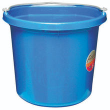 Fortiflex Teal 120L Flat Back Pail