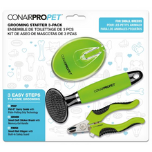 CONAIRPRO PET Grooming Starter 3-Pack for Small Breed Dogs