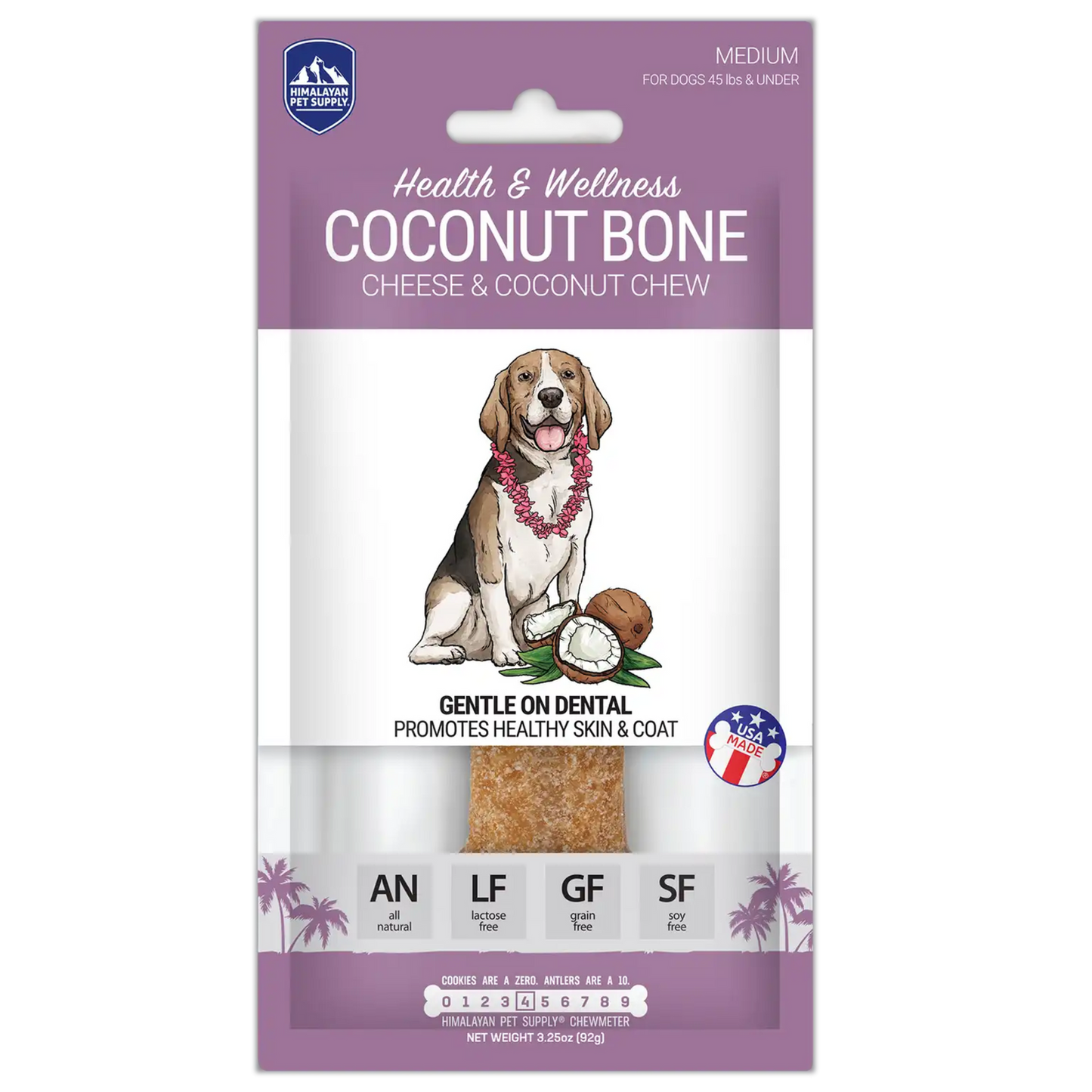 Pet Supply Himalayan Coconut Dog Chew  - Medium 45lbs and Under