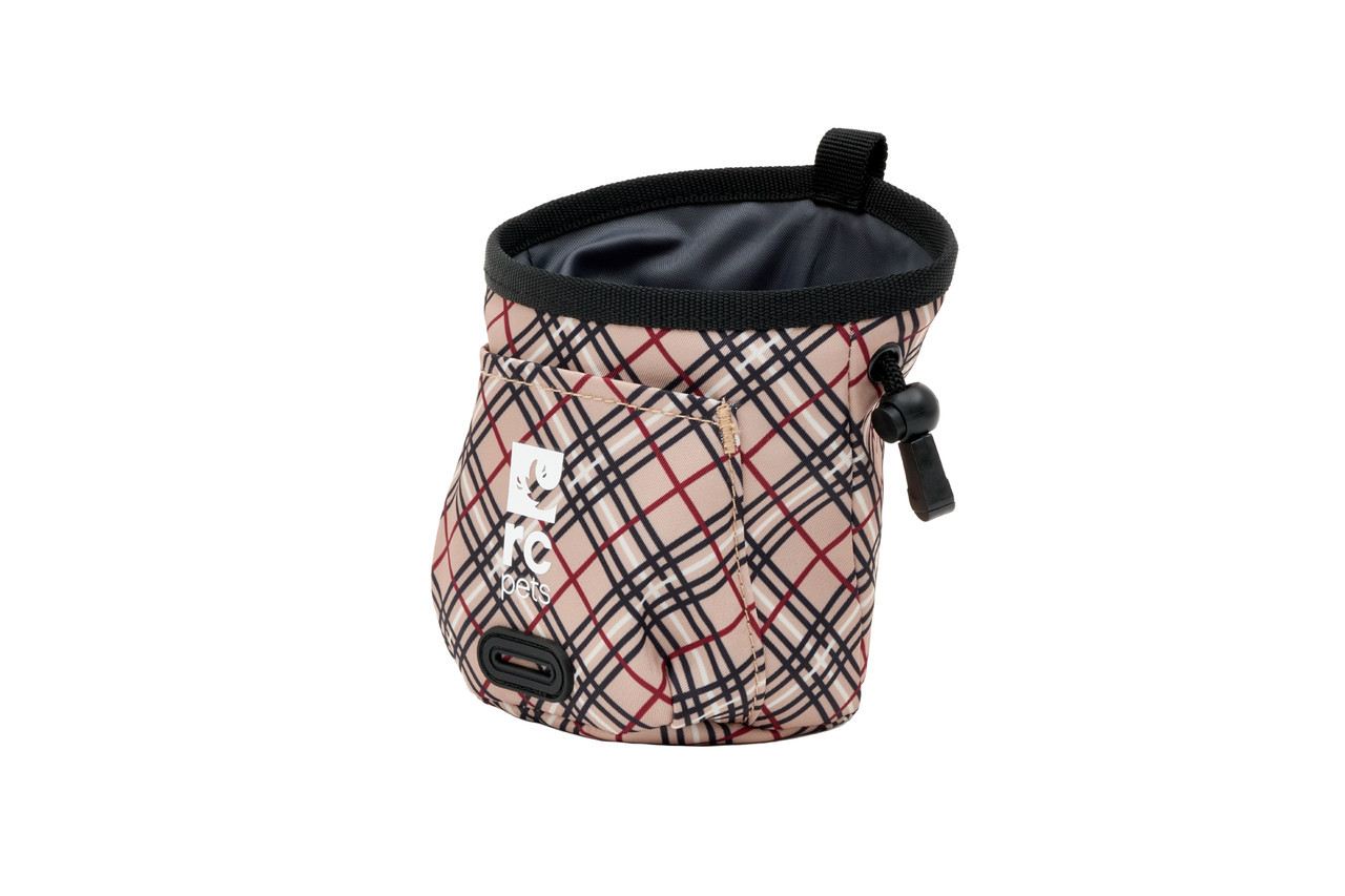 RC Pets Tan Tartan Essential Treat Bag