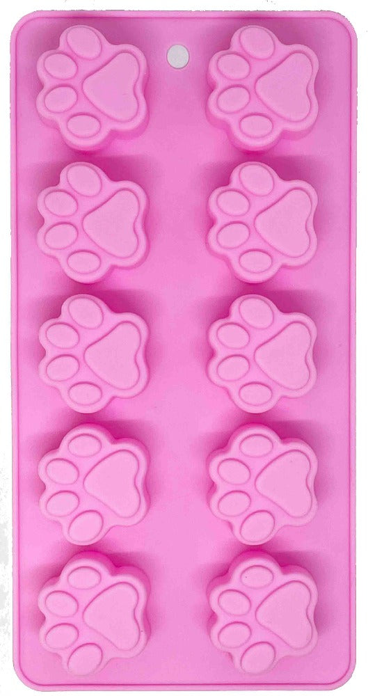 SodaPup Dogtastic Jelly Shots Paw Shaped Silcione Mold