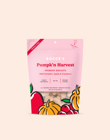 Bocce's Bakery Pumpk'n Harvest with Pumpkin, Cranberry and Apple Dog Treats 12oz