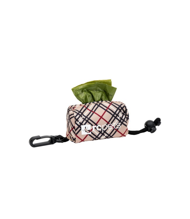 RC Pets Tan Tartan P.U.P Bag