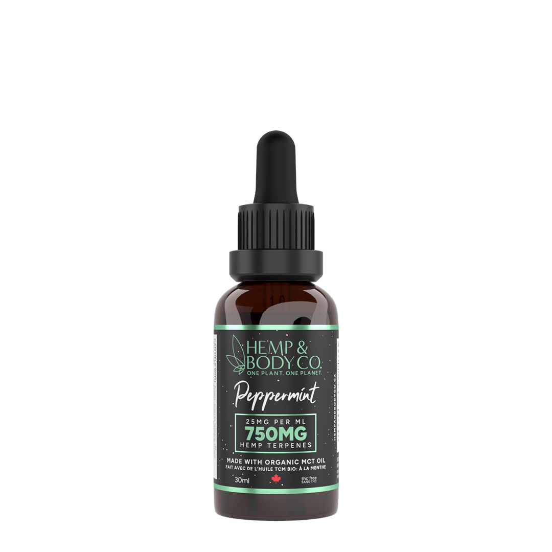 Hemp & Body Co - Peppermint MCT Oil - 30ML