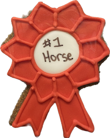 HappyNess Horse Ribbon Gourmet Horse Cookie