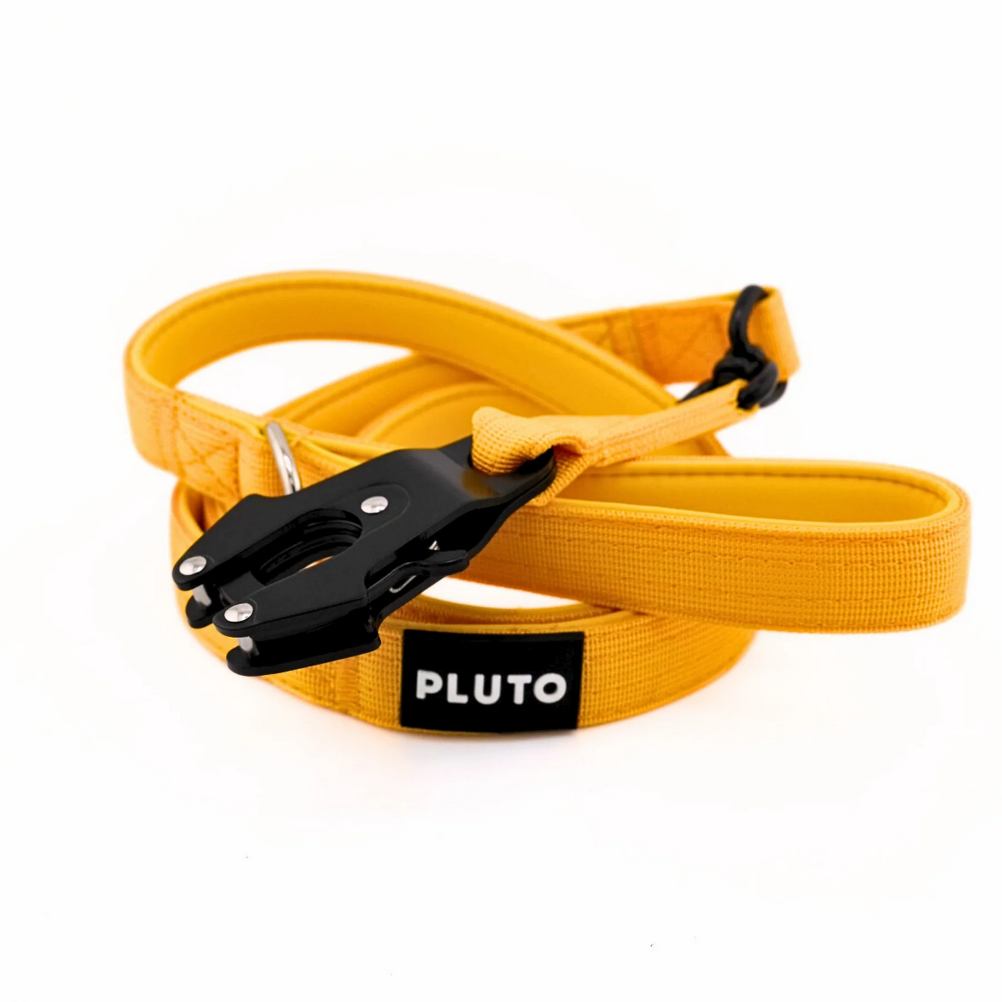 Pluto Pooch 2-in-1 Gold Heavy Duty Leash