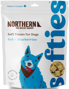 Northern Pet Fish & Blueberry Softies 170g