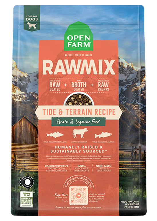 Open Farm RawMix Tide & Terrain Grain & Legume Free