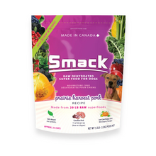 Smack Prairie Harvest Pork Raw Dehydrated Super Food for Dogs