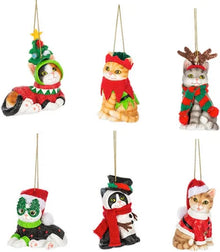 Ganz Feliz Navidad Cat Ornament