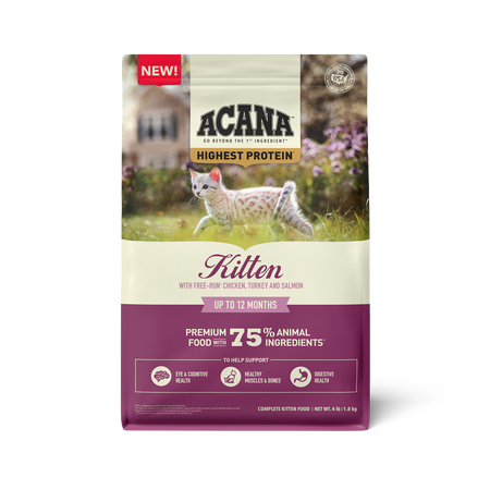 Acana Highest Protein Kitten Dry Food 1.8kg