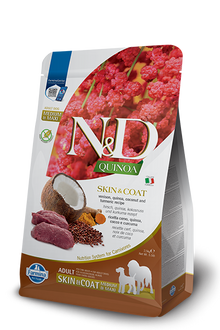 N&D Farmina Venison & Quinoa Skin & Coat Med/Maxi Dry Dog Food