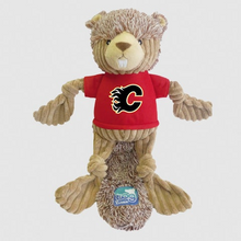 Tog by Karsuh Calgary Flames Squeaky Beaver Dog Toy