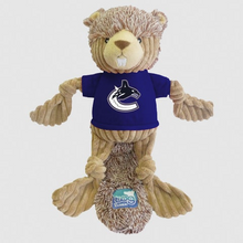 Tog by Karsuh Vancouver Canucks Squeaky Beaver Dog Toy