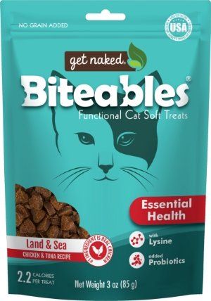 Biteables Essential Health Plus Land & Sea Soft Cat Treats