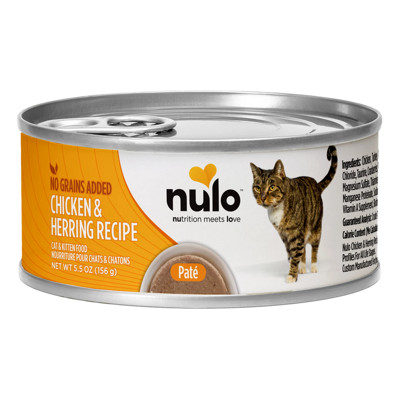 Nulo Freestyle Chicken & Herring Pate for Cats 5.5oz