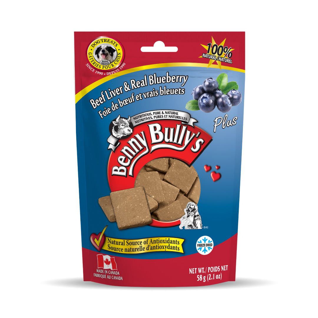 Benny Bully's Liver Plus Blueberry 58g