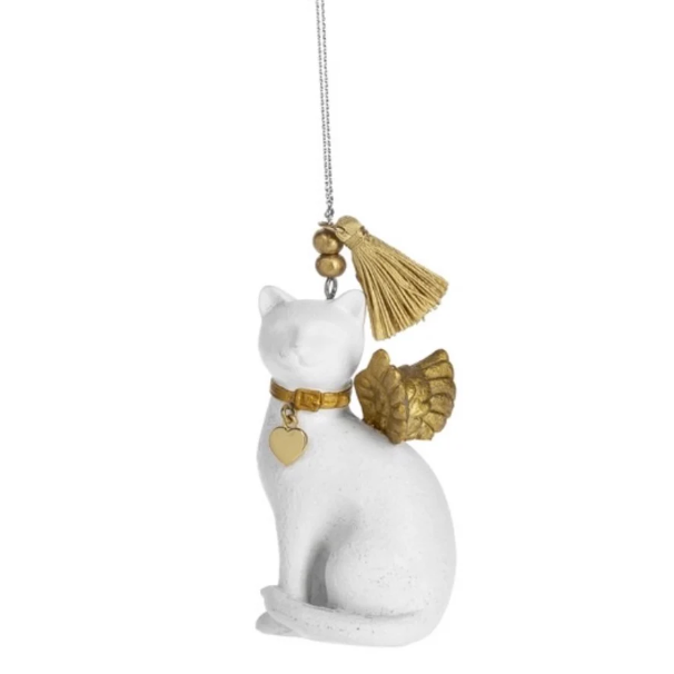 Midwest Cat Angel Ornament