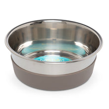 Messy Mutts Stainless Steel Heavy Gauge Bowl with Non-Slip Removable Silicone Base