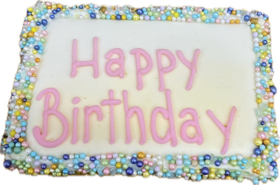 HappyNess Happy Birthday Sprinkle Gourmet Dog Cookie