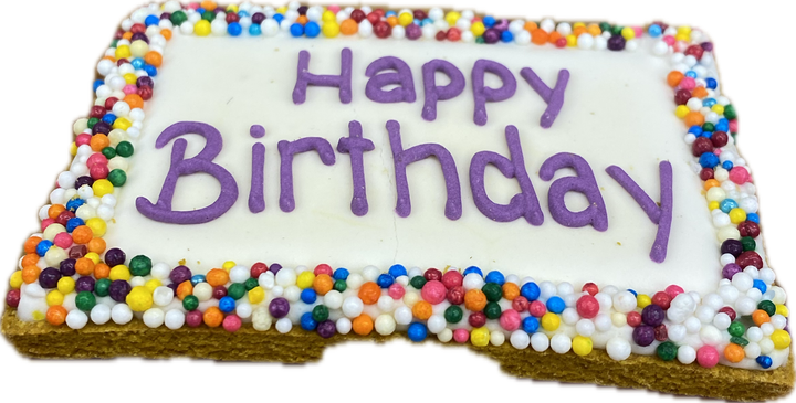 HappyNess Happy Birthday Sprinkle Gourmet Dog Cookie