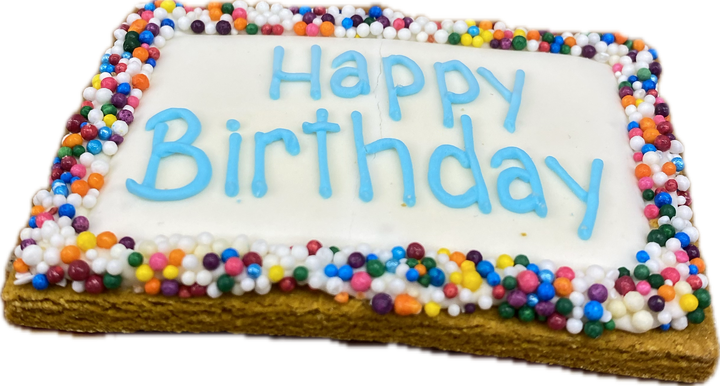 HappyNess Happy Birthday Sprinkle Gourmet Dog Cookie