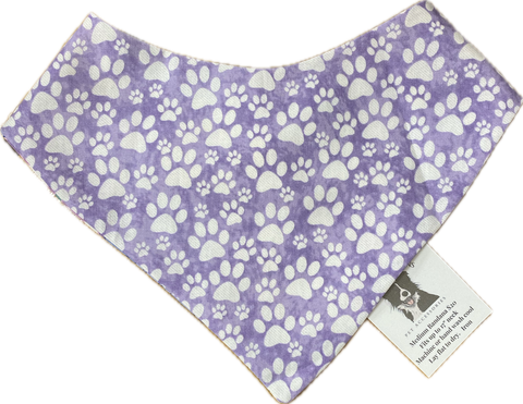 Colly's Creations Groovy Flowers Reversible Bandanna for Dogs