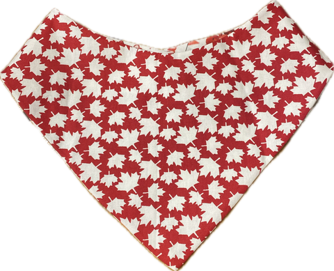 Colly's Creations Oh Canada Reversible Bandanna for Dogs