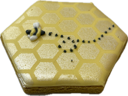 HappyNess Bee Honeycomb Gourmet Dog Cookie