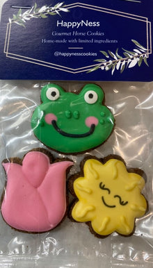 HappyNess Spring Forward Gourmet HappyBites Horse Cookies  3pk