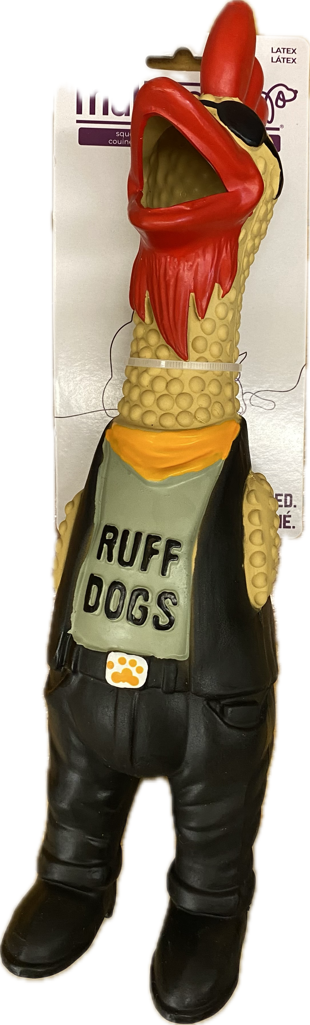 MULTIPET Biker 11" Latex Chicken