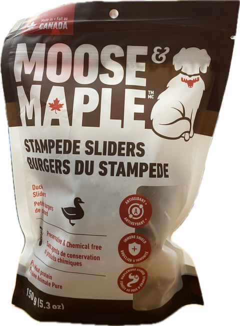 Moose & Maple 🍁Duck Stampede Sliders Dog Treats 150g