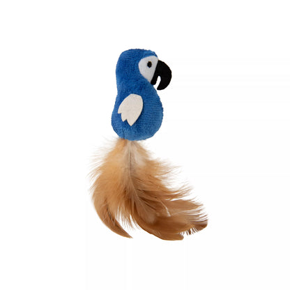 Instincts by SmartyKat Chatty Chirp HappyNip  Silvervine & Catnip Plush Bird Electronic Sound Cat Toy