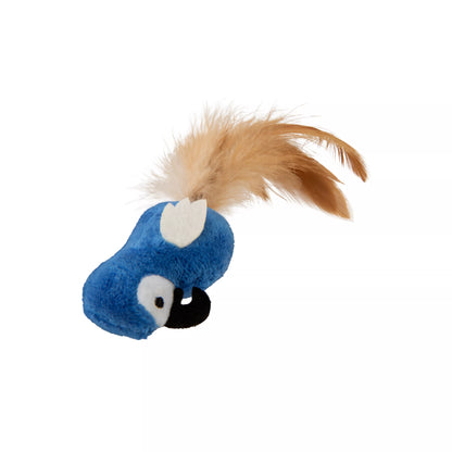 Instincts by SmartyKat Chatty Chirp HappyNip  Silvervine & Catnip Plush Bird Electronic Sound Cat Toy