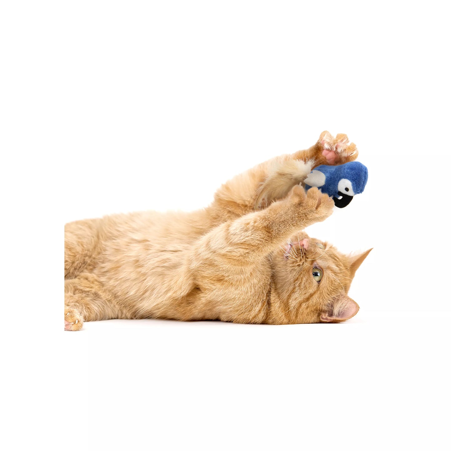 Instincts by SmartyKat Chatty Chirp HappyNip  Silvervine & Catnip Plush Bird Electronic Sound Cat Toy